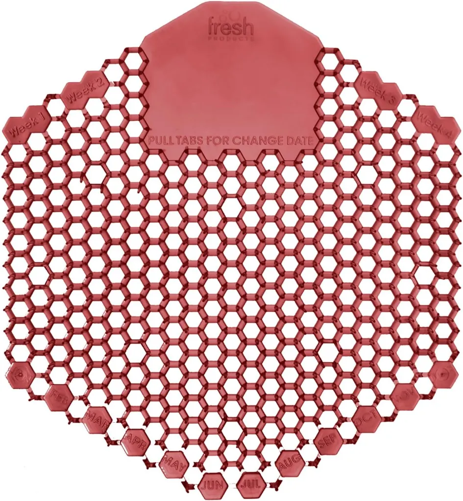 [3FRS3WDS10AC] Urinal Screen 3D Spiced Apple 10/box