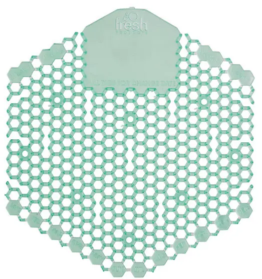 [3FRS3WDS10CM] Urinal Screen 3D Cucumber Melon 10/Box