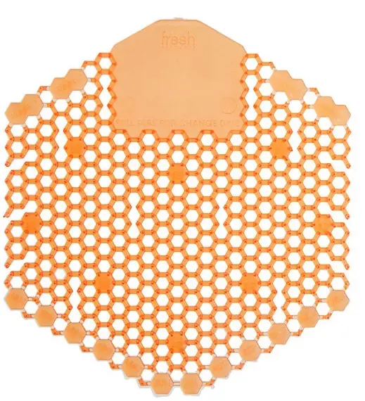 [3FRS3WDS10HS] Urinal Screen 3D Honeysuckle 10/Box