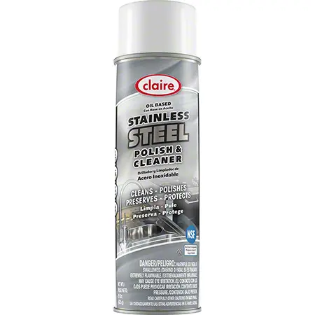 Stainless Steel Cleaner Oil Based 20oz Aero12/cs