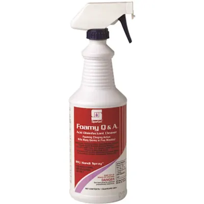 Foamy Q&A Acid Disinfectant Qt 12x1