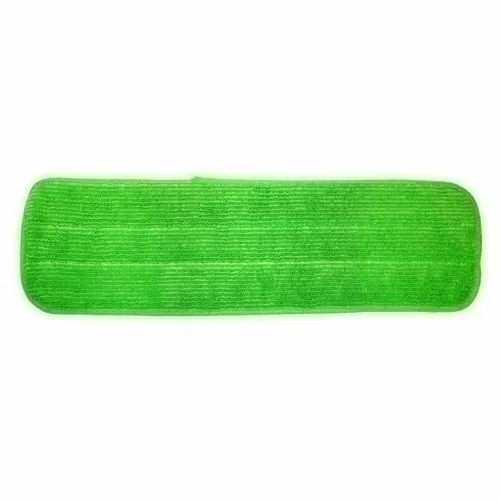 [3HOS2504-MFFP-18G] Microfiber Pad 18" Flat Green 12/pk
