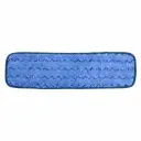 Microfiber Pad 18" Flat Blue 12/pk