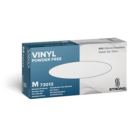 [3SMP73013] Glove Vinyl Gp PF Medium 10/100