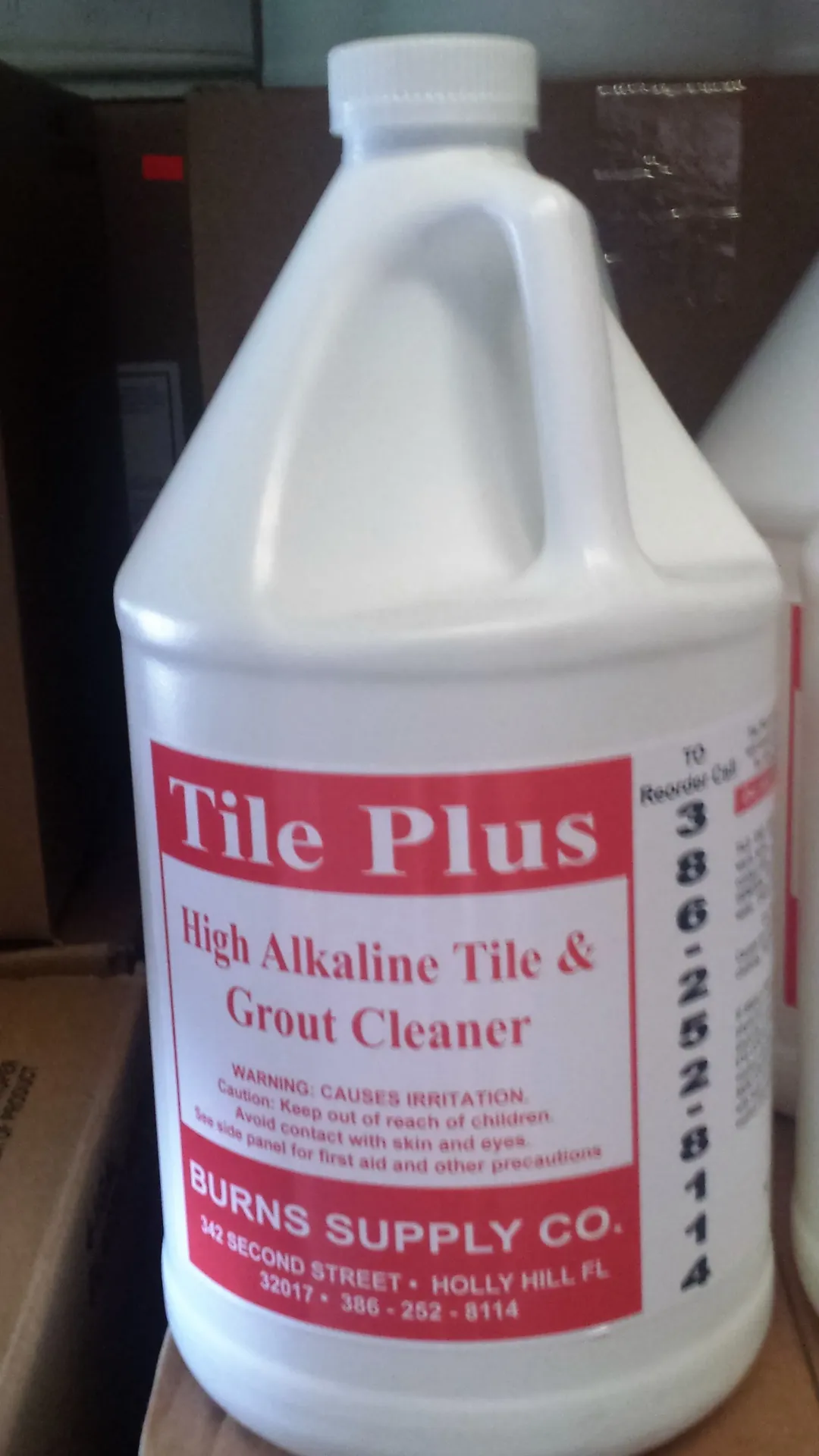 Tile Plus Alkaline Tile & Grout Cleaner gal 4/cs