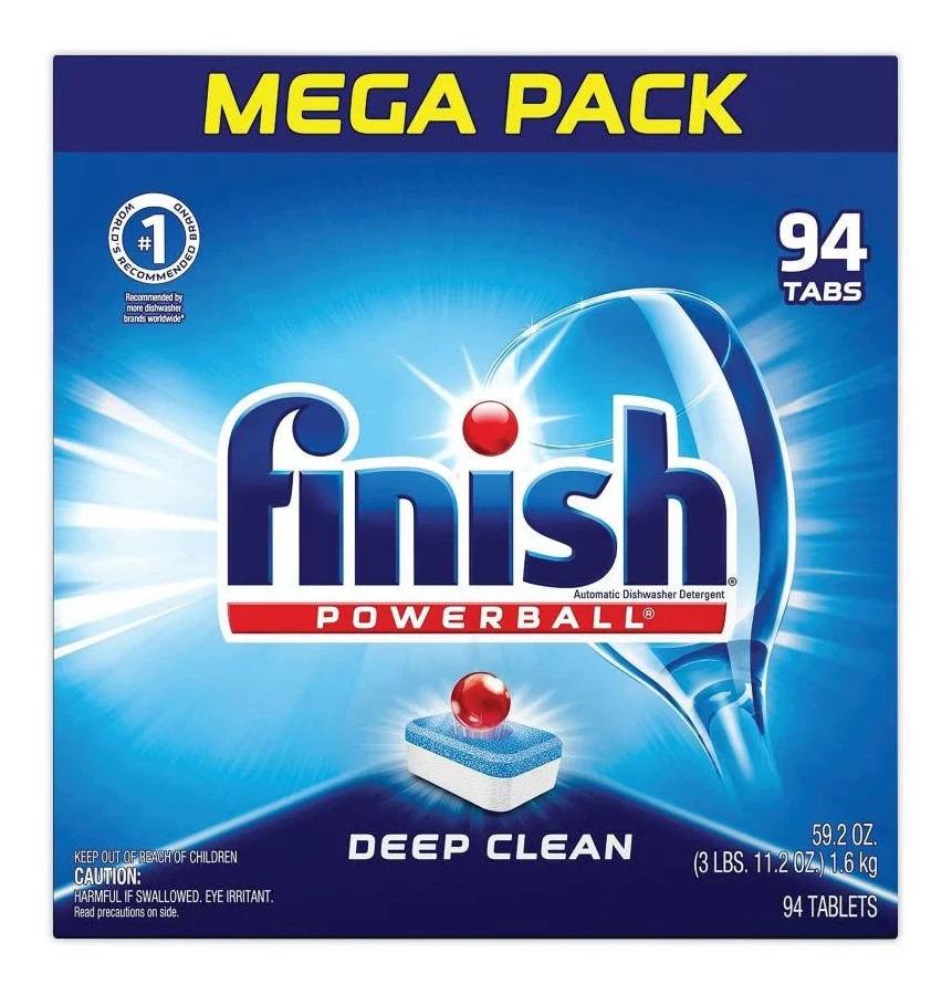 Dish Tab Finish Powerball 94/box 4bx/cs