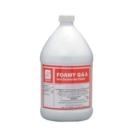 Foamy Q&A Acid Disinfectant Gal 4x1