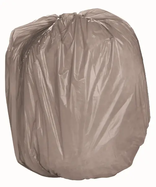 AbilityOne® 8105015171361, SKILCRAFT Linear Low Density Can Liners, 56 gal, 0.7 mil, 42.5" x 48", Gray, 42/Box