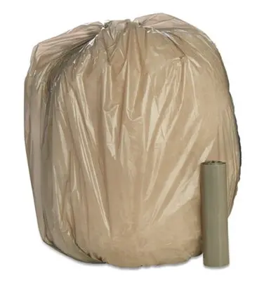 [7NSN5171379] AbilityOne® 8105015171379, SKILCRAFT Linear Low Density Can Liners, 45 gal, 1 mil, 40" x 46", Gray, 40/Box