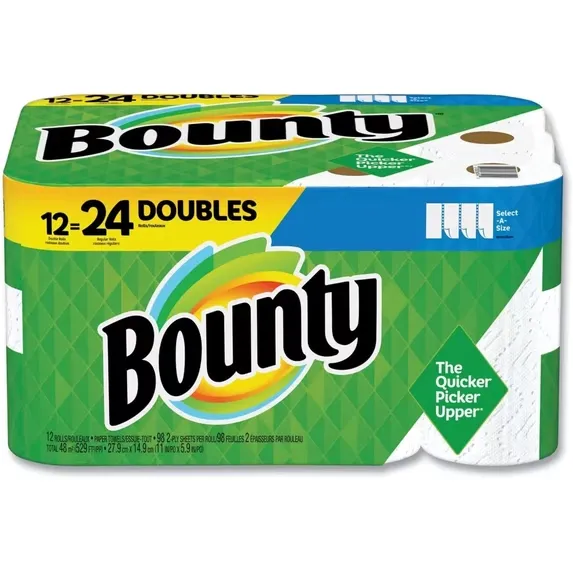 [2PGC15705] Towel Kitchen Bounty Select-A-Size 12=24 12/pk