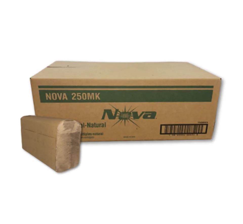 Towel Multifold Natural Nova 9.125X9.45
