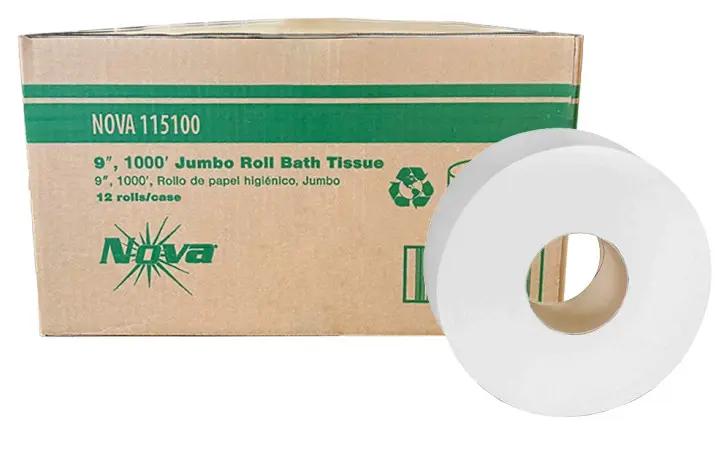 Toilet Tissue JRT  3.3inx1000ft  2Ply 12/cs