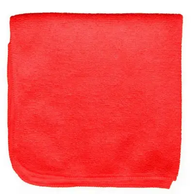 [3MM#1016-RED16] Microfiber Towel 16X16 Red Pop-Up Box 50/Box