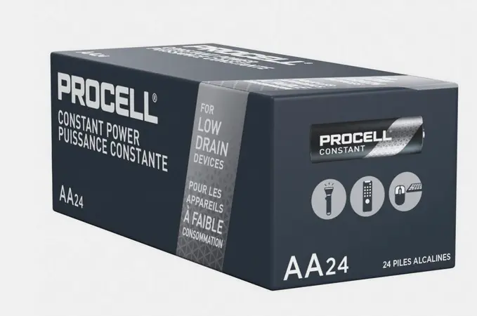 [3PROCELL-AAA] Battery AAA Cell Box 24/Box 6box/case