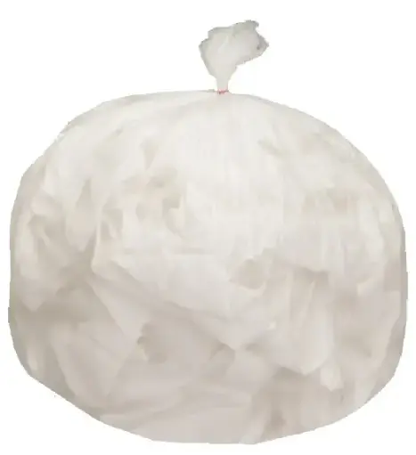 [NSN5171372] AbilityOne® 8105015171372, SKILCRAFT High Density Trash Can Liner, 15 gal, 6 mic, 24" x 33", Natural, 24/Box