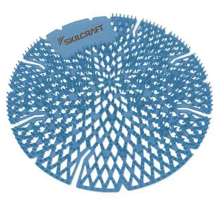 [NSN6998440] AbilityOne® 6840016998440, SKILCRAFT Lasting Power Urinal Screen Deodorizer, Mountain Air, Blue, 10/Carton
